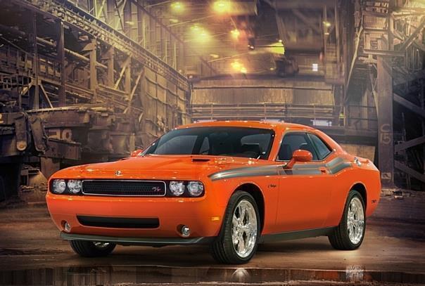 2009 Dodge Challenger R/T Classic in Hemi Orange.